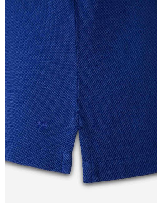 Tom Ford Blue Luxury T-Shirt By for men