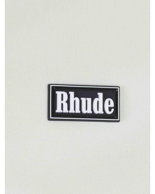 Rhude White Sports Jacket for men