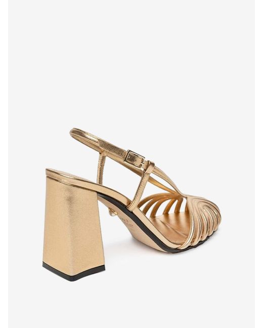 ALEVI Natural Marta 090 Block Sandals