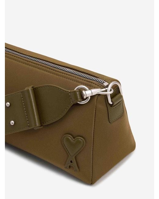 Bolso Marcel Nylon AMI de hombre de color White
