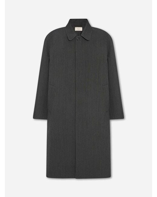 The Row Gray Verna Long Coat for men