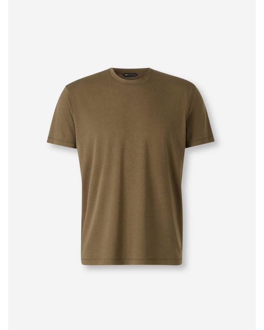 Tom Ford Green Lyocell T-Shirt for men