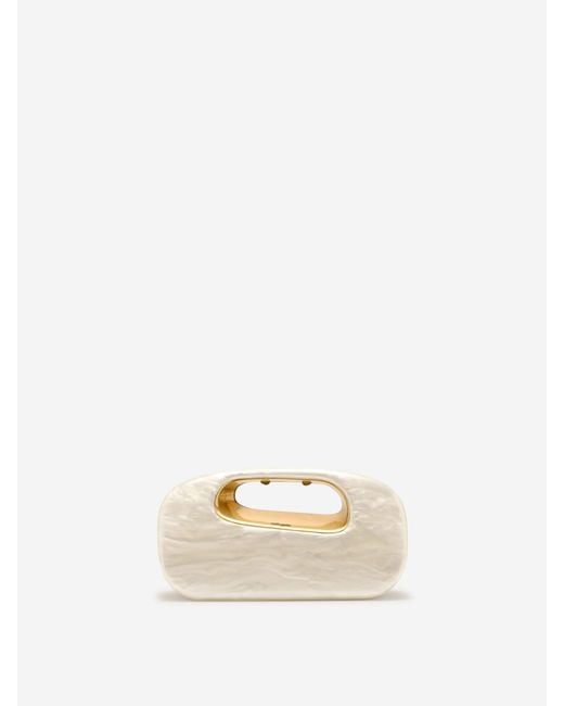 Cult Gaia Natural Clutch Amara