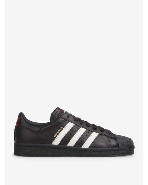 ADIDAS X WILLY CHAVARRIA Black Chavarria Superstar Sneakers for men