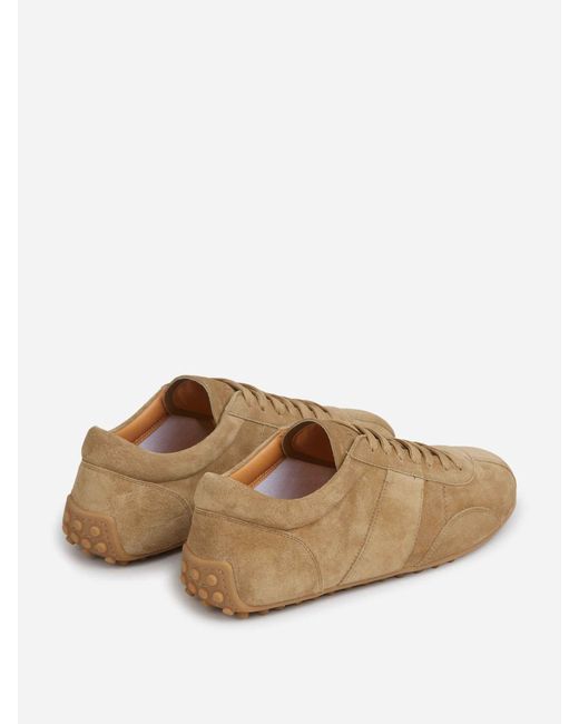 Tod's Natural Suede Sneakers for men