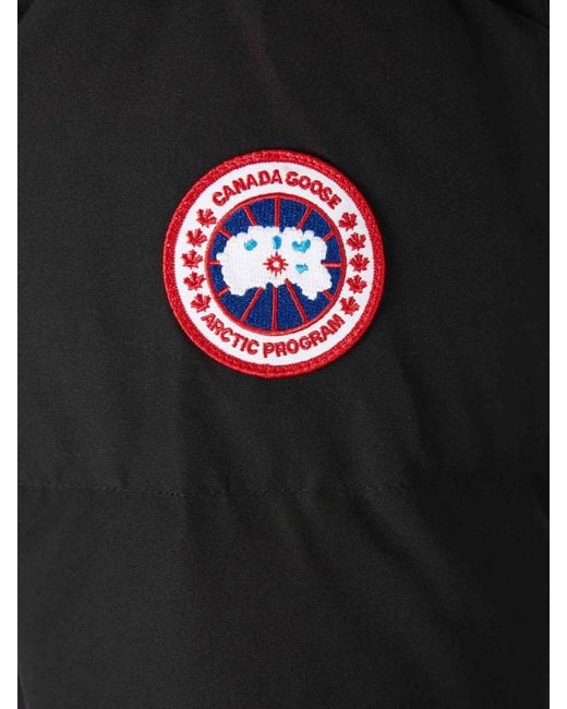 Canada Goose Black Short Bayview Puffer for men
