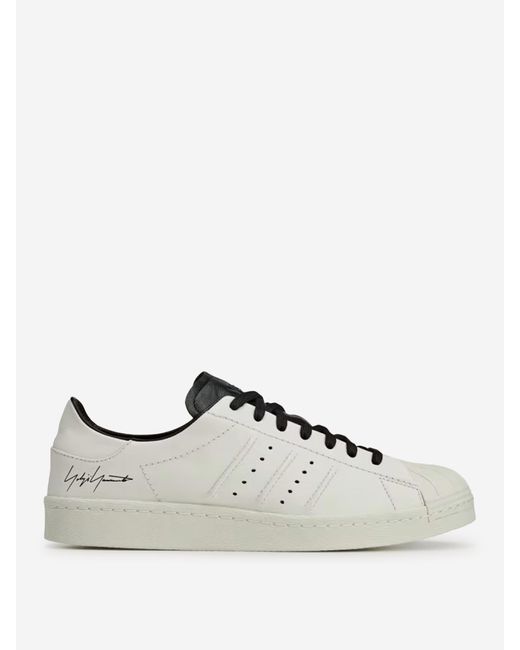 Y-3 White Sneakers Superstar Y-3 for men