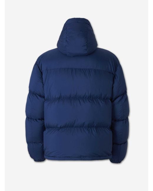 Canada Goose Blue Short Feathered Down Jacket for men
