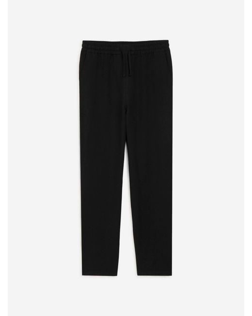 AMI Black Straight Joggers for men