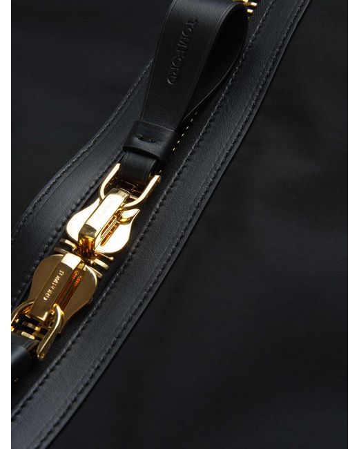 Bolsa De Viaje Nylon Tom Ford de hombre de color Black