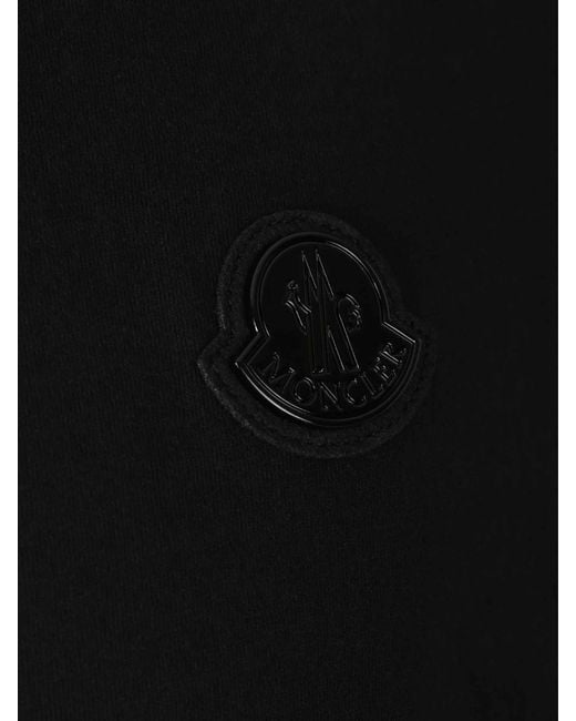 Moncler x A$AP ROCKY Black Round Neck T-Shirt for men