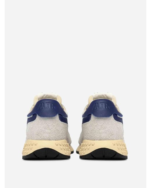 Autry Blue Reelwind Low Sneakers for men