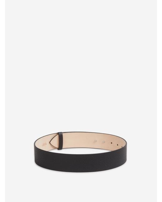 Maison Margiela White Four Stitches Belt