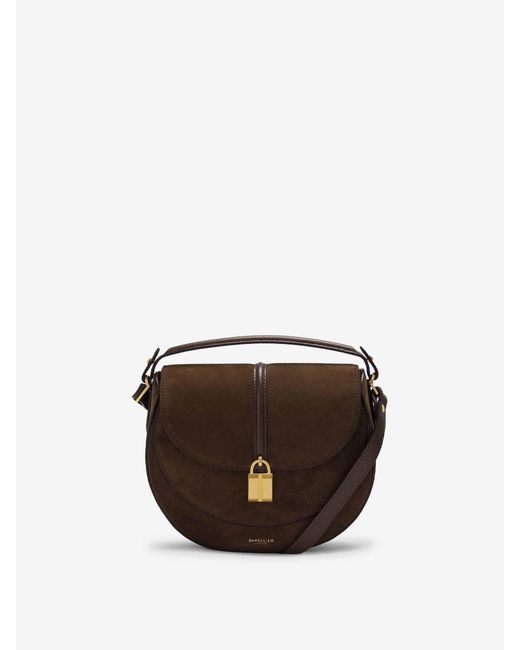 DeMellier London White Siena Saddle Tote Bag