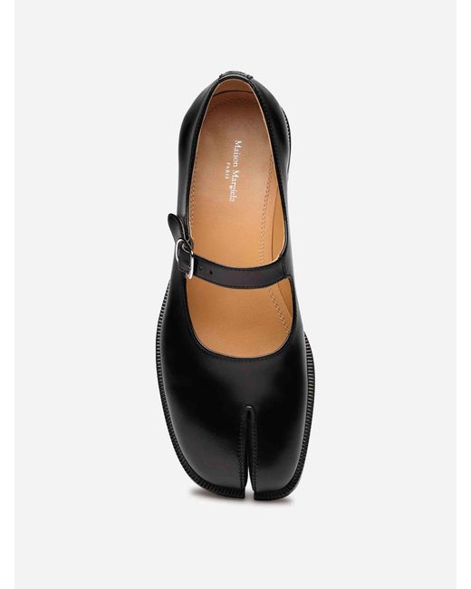 Maison Margiela White Mary Janes Tabi Shoes