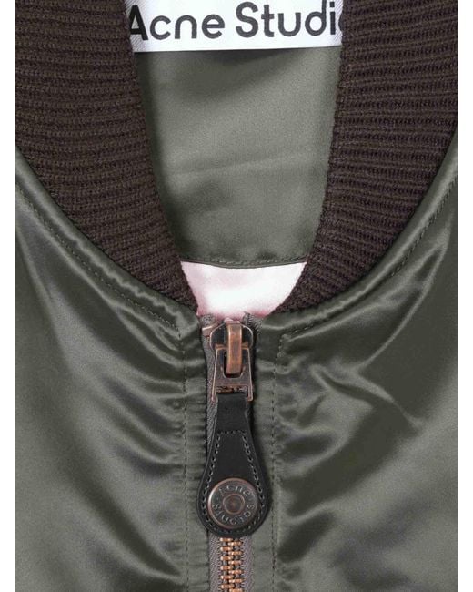 Acne Technische Steppjacke in Gray für Herren