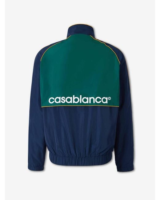 Casablanca Blue Logo Sports Jacket for men