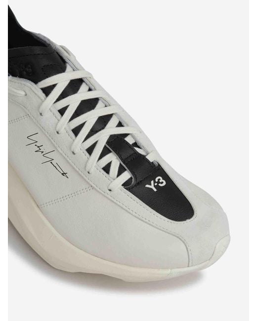 Y-3 White Sneakers Adios Pro for men