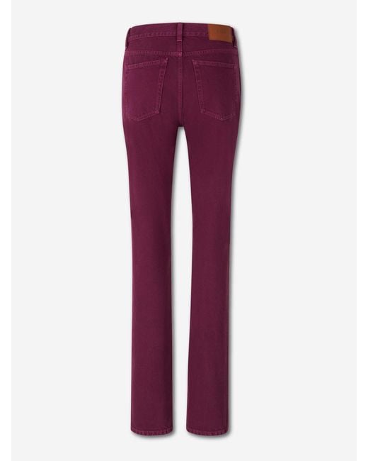 Jeans Slim Chloé de color Purple