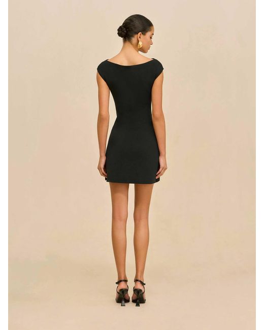 Cult Gaia Black Yudi Mini Dress