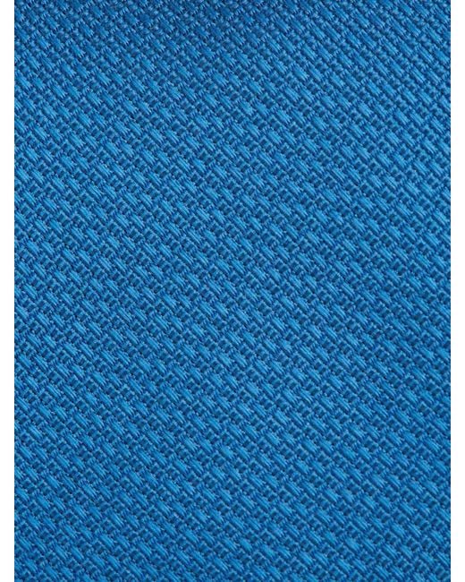 Brioni Einfache Krawatte in Blue für Herren