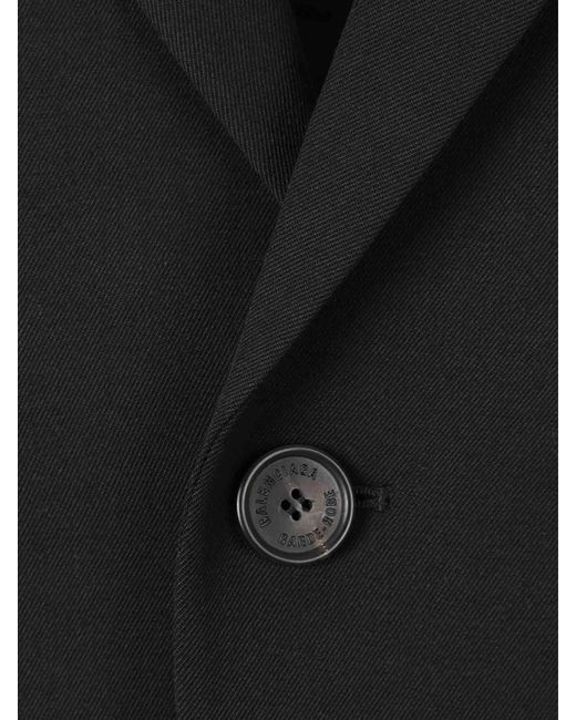 Balenciaga Black Standard Tailored Blazer