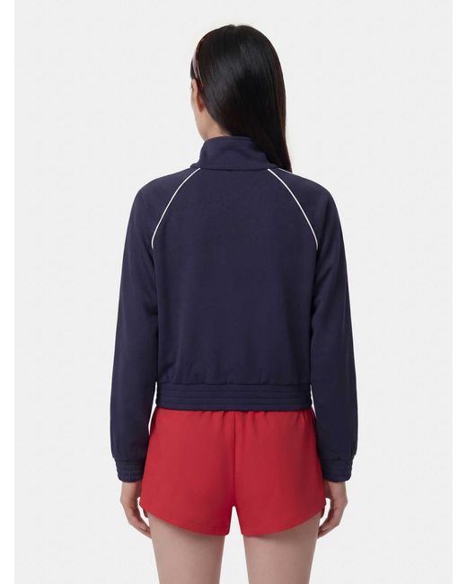 Sporty & Rich Blue Logo Technical Jacket