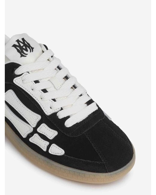 Amiri Black Pacific Bones Sneakers for men