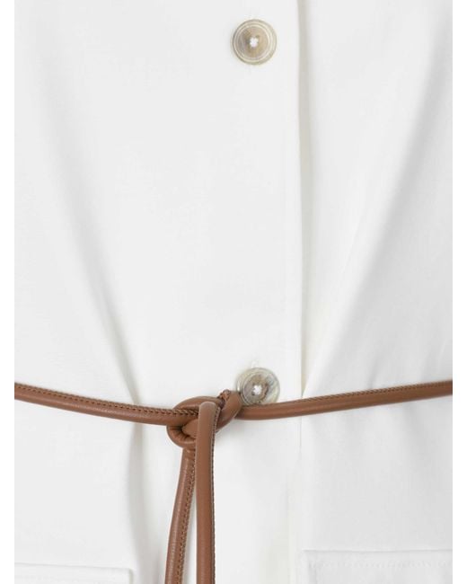 Chaleco Dense Rome Herno de color White