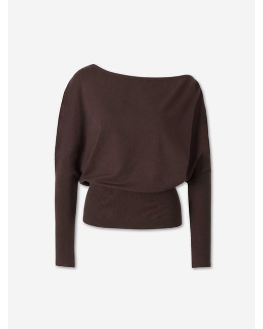 Jonathan Simkhai Brown Lavina Fine Jersey