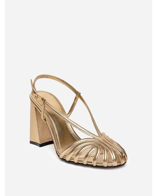 ALEVI Natural Marta 090 Block Sandals
