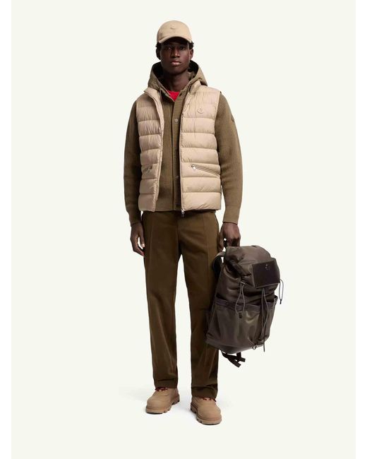 Chaleco Plumífero Treompan Moncler de hombre de color Natural