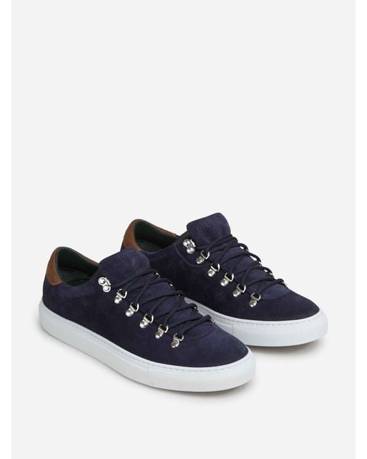 Diemme Blue Marostica Low Sneakers for men