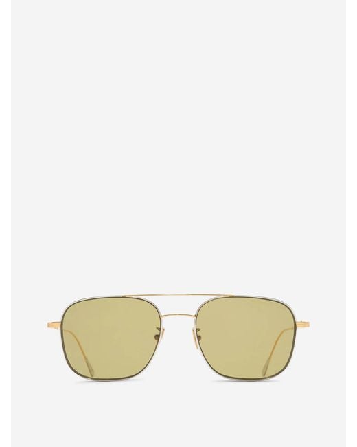 Cutler & Gross Metallic Sunglasses 0003 Aviator for men