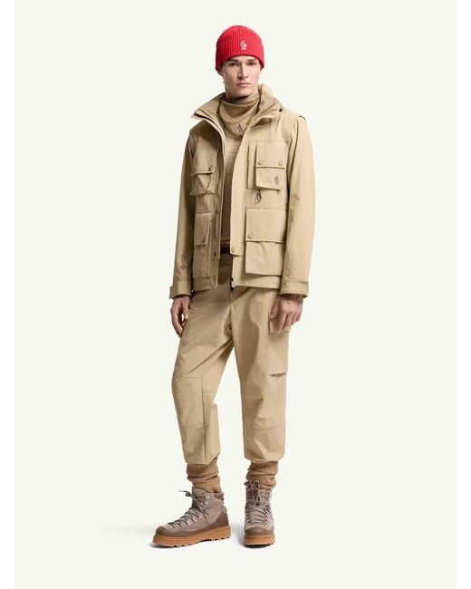 Moncler Natural Moncler Lione Hooded -In-1 Field Jacket for men