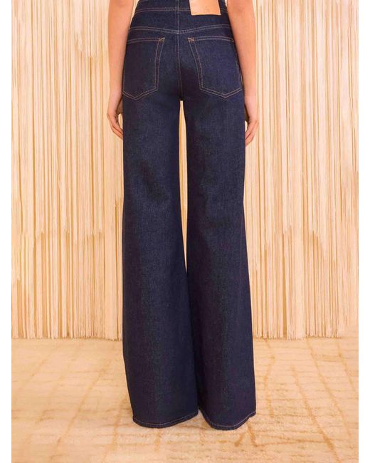 Ulla Johnson Blue Flared Jeans