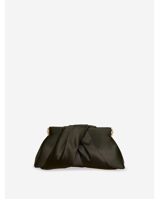 Cult Gaia Black Clutch Mini Lia