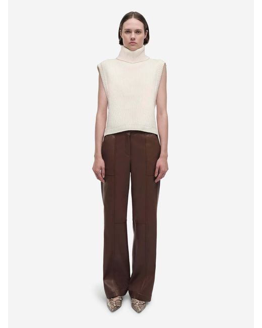 Jonathan Simkhai White Maple High Neck Vest