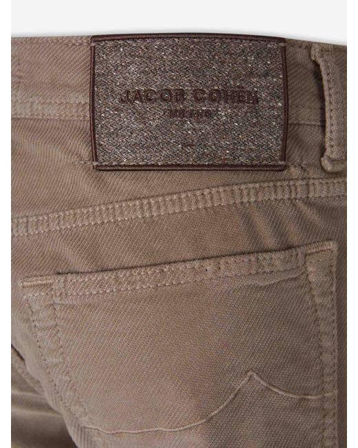 Jacob Cohen Natural Bard Straight Jeans for men