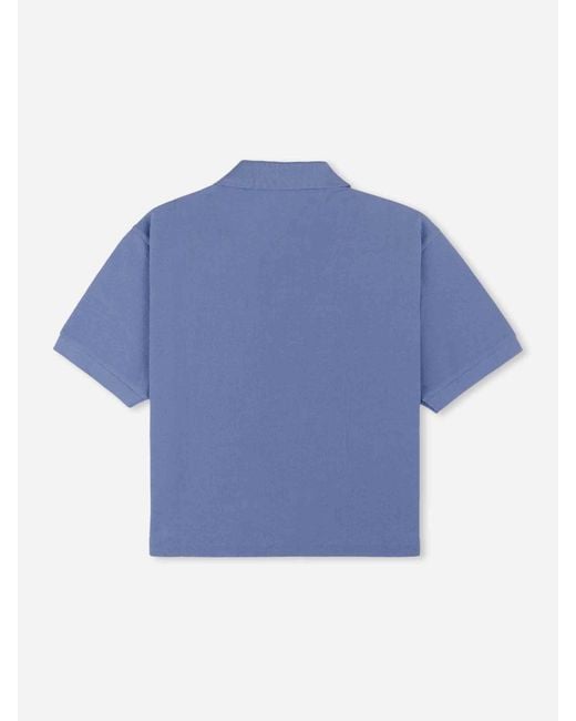 Sporty & Rich Blue Polo Ny Crest
