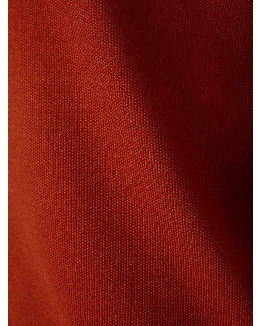 Santa Eulalia Red High Neck Cardigan for men