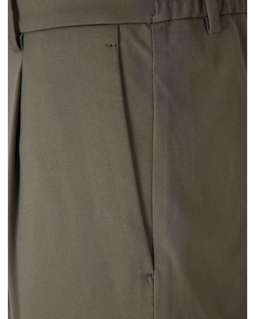 Berwich Gray Straight Cargo Pants for men