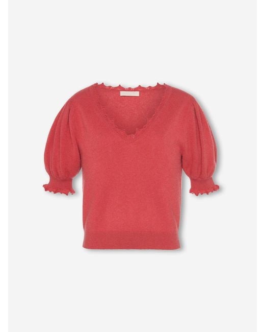 Ulla Johnson Red Top Punto Polline