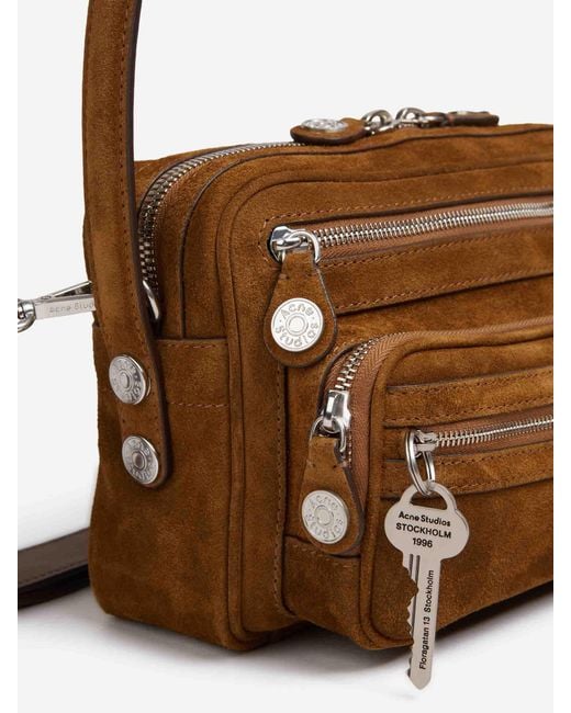 Acne Brown Camero Party Bag