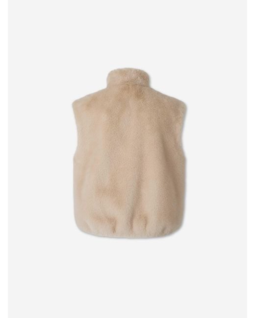 Herno Natural Furry Vest