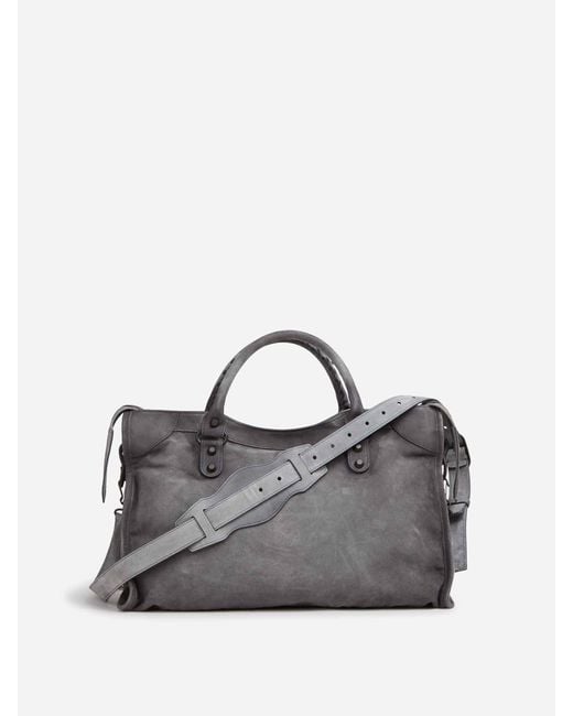 Balenciaga Gray Le City Bag
