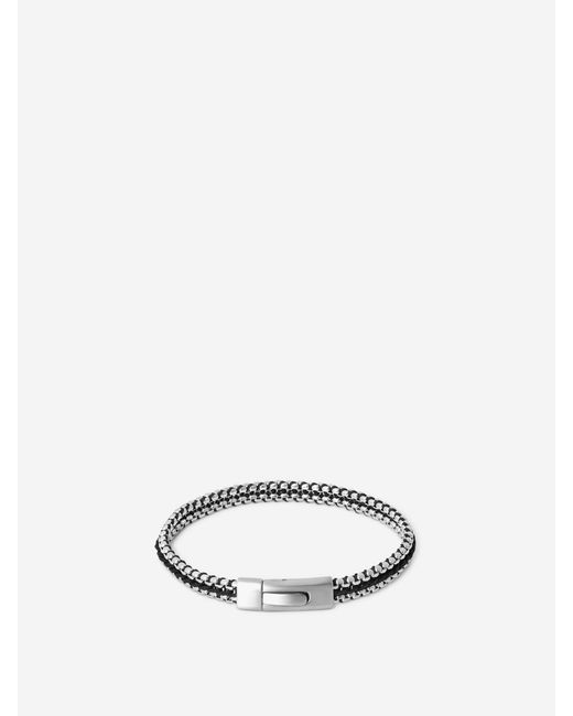 Tateossian White Chain Bracelet for men