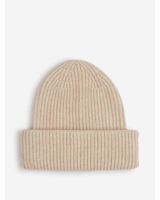 Fedeli Natural Cashmere Knit Hat for men