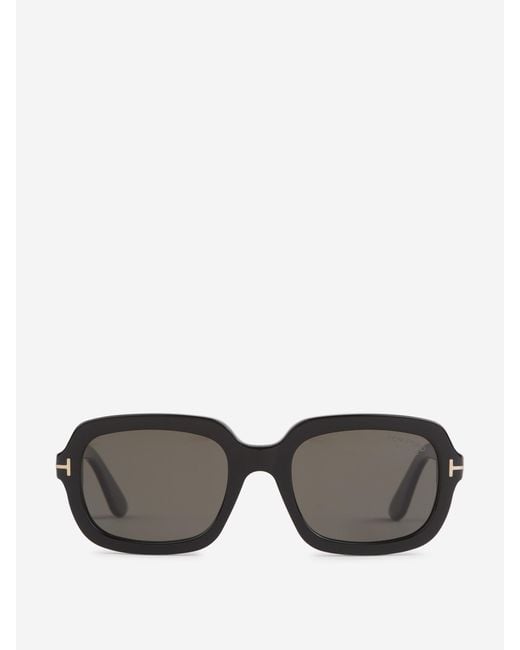 Tom Ford Gray Wool Sunglasses 02
