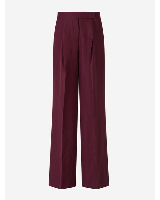 Dorothee Schumacher Red Summer Cruise Trousers